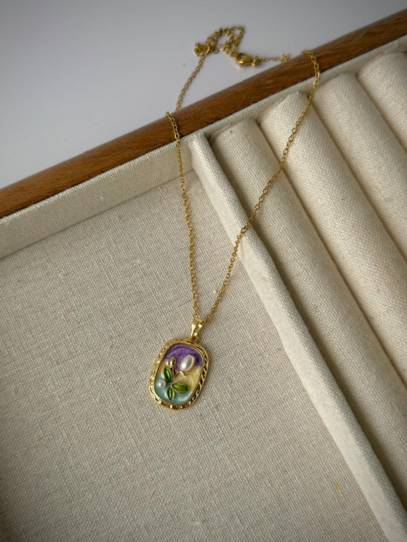 Timeless Garden Vintage Necklace