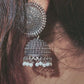 Traditional Antique Silver Plated Jhumki Earrings for Women & Girls