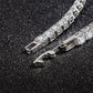 Women's Elegant Tennis Bracelet with Sparkling Stones | Classic Silver-Tone Finish