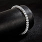 Women's Elegant Tennis Bracelet with Sparkling Stones | Classic Silver-Tone Finish