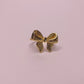 Gold-Plated Anti-Tarnish Bow Ring – Elegant Ribbon Design