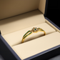 Regal Emerald Geometric Cuff – Gold Finish